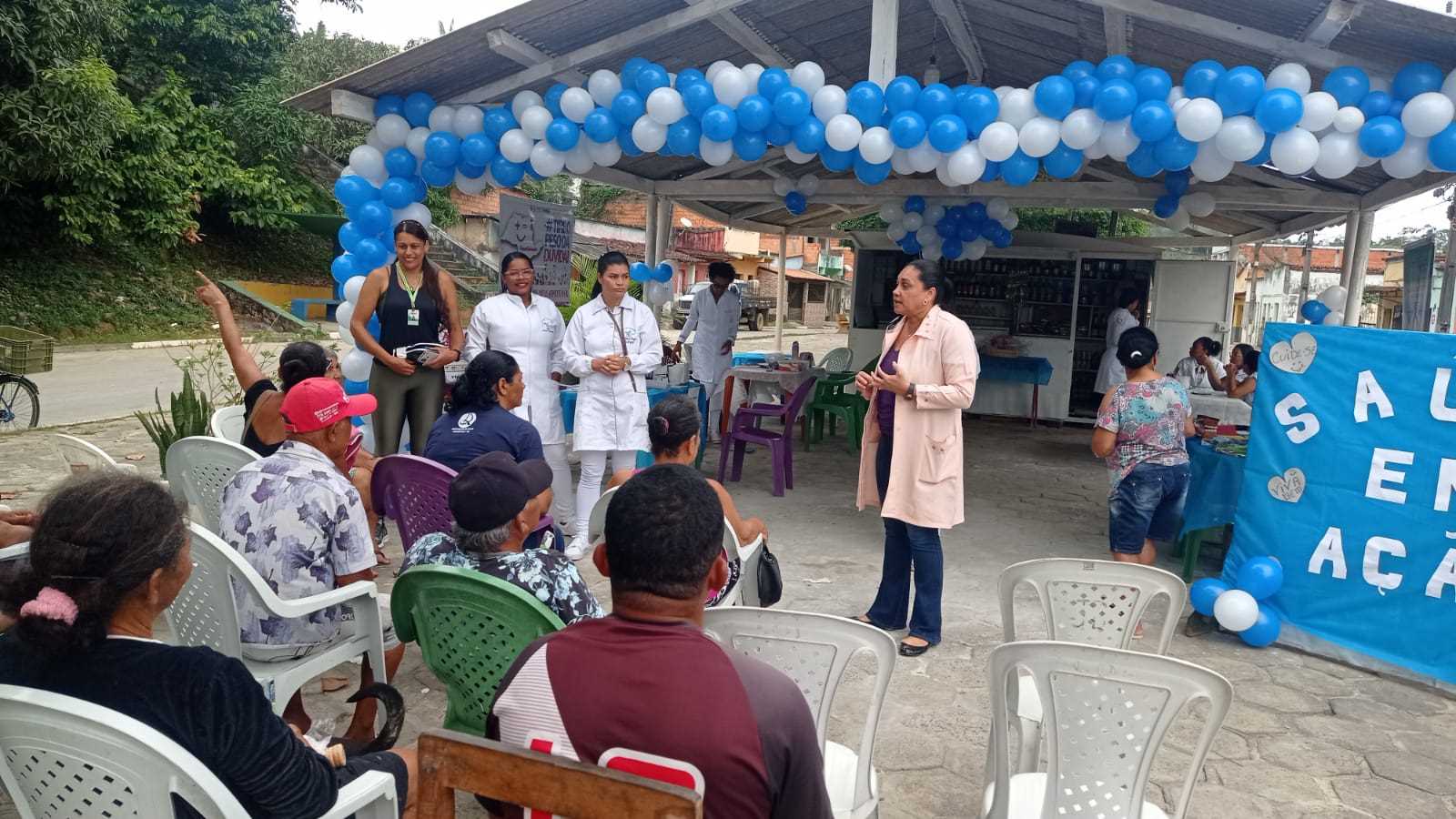 Camacã: PSF Dr. Aníbal Cavalcante de Leoventura promove Saúde em Ação para a comunidade